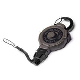 Boomerang Tool Company Electronics Retractable Gear Tether Green with Kevlar rope and carabiner
